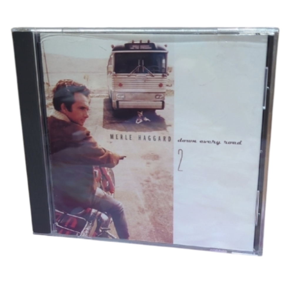 6/$15 🎵 Down Every Road 2 CD – by Merle Haggard – Classic Country Collection
